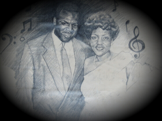 "Chalk" Portrait of Ave and Cynthia.JPG